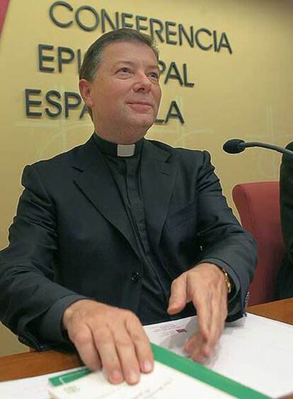 El portavoz episcopal, Juan Antonio Martínez Camino.