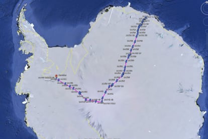 El recorrido de Vallejo, Iñurrategi y Zabalza.