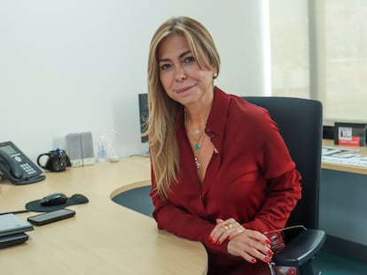 La periodista Diana Calderón, en Bogotá, el 8 de noviembre de 2024.