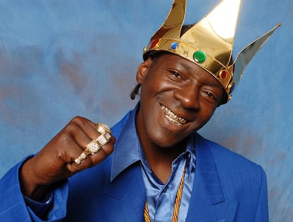 El rapero Flavor Flav.