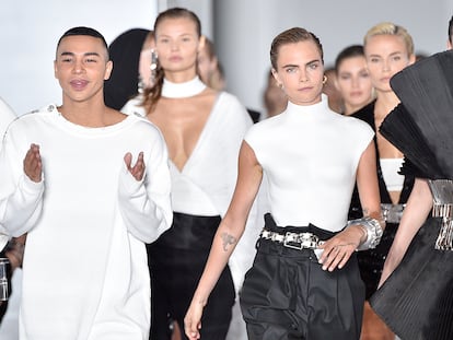 Cara Delevingne, totalmente desnuda, confirma una nueva era en Balmain