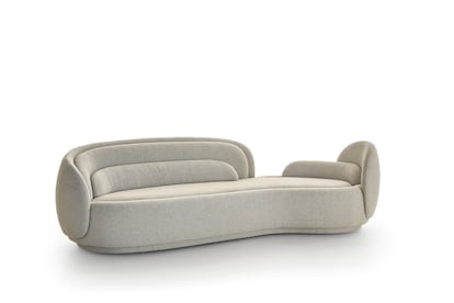 Colección de sofás Peonia,diseñados este año por Celestino para la empresa Pianca.