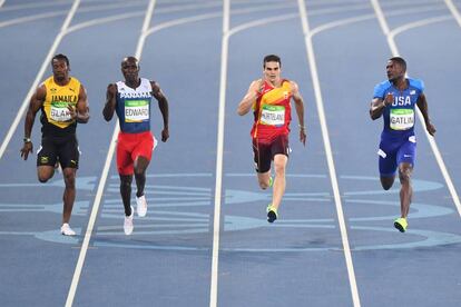 La &uacute;ltima carrera de Bruno Hortelano, la semifinal de R&iacute;o 2016.
 