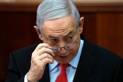 El primer ministro de Israel, Benjamín Netanyahu.