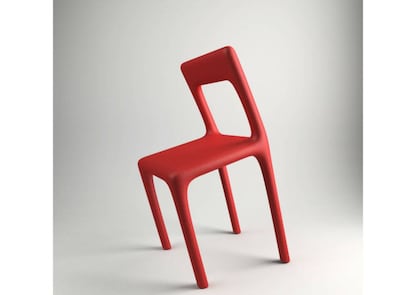 'The uncomfortable chair #2' (2012).