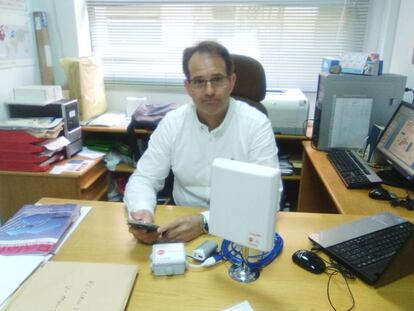 El profesor de la Universidad de Alicante José Ángel Berná.