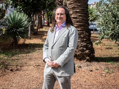 José Saturnino Martínez, profesor de Sociología de la educación, el jueves en Santa Cruz de Tenerife.
