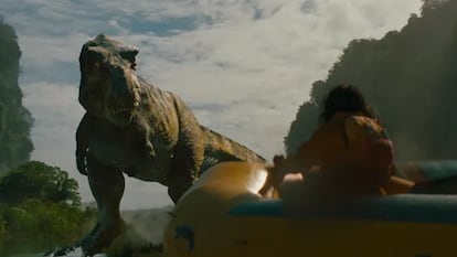 Un momento de 'Jurassic World: el renacer'.