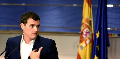 El presidente de Ciudadanos, Albert Rivera.