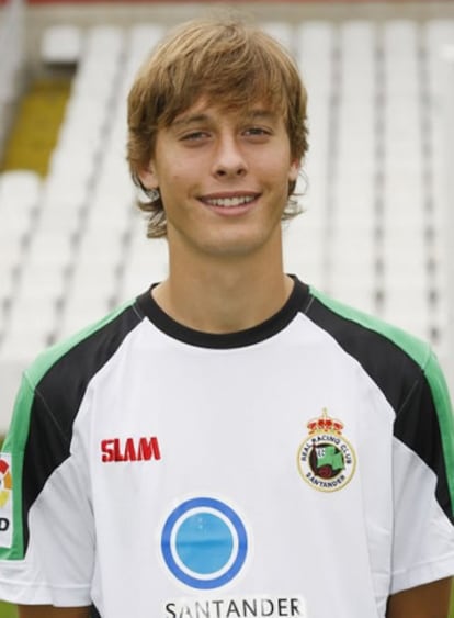 Sergio Canales, jugador del Racing de Santander