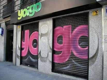 Tienda de Yoigo.