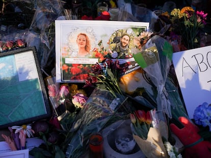 Memorial por Alex Pretti y Renee Good, en Minneapolis.