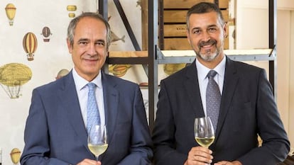 Emilio Restoy (derecha), director general de Zamora & Company, y José María de Santiago. su presidente. 