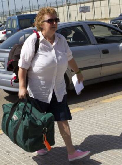 Ordinas, el lunes, de camino a la cárcel de Palma.