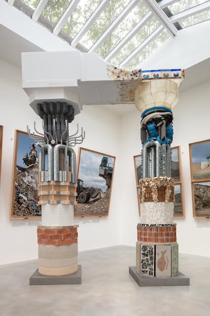 Una intervención en el Pabellón de España en los Giardini de Venecia, la otra sede de la Bienal de Arquitectura.