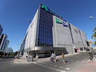 El centro comercial, ya clausurado, de El Corte Inglés en Méndez Álvaro en Madrid.