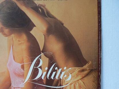 Portada del disco con la banda sonora de &#039;Bilitis&#039;