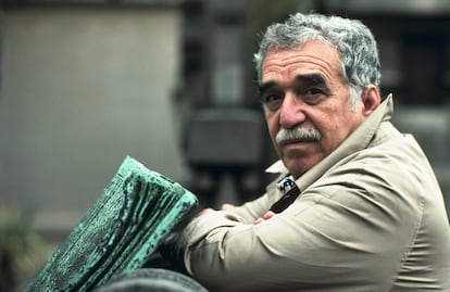 El escritor colombiano y premio Nobel de literatura, Gabriel García Márquez