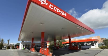 Gasolinera de Cepsa.