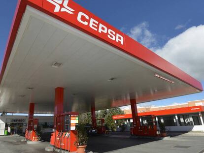 Gasolinera de Cepsa.