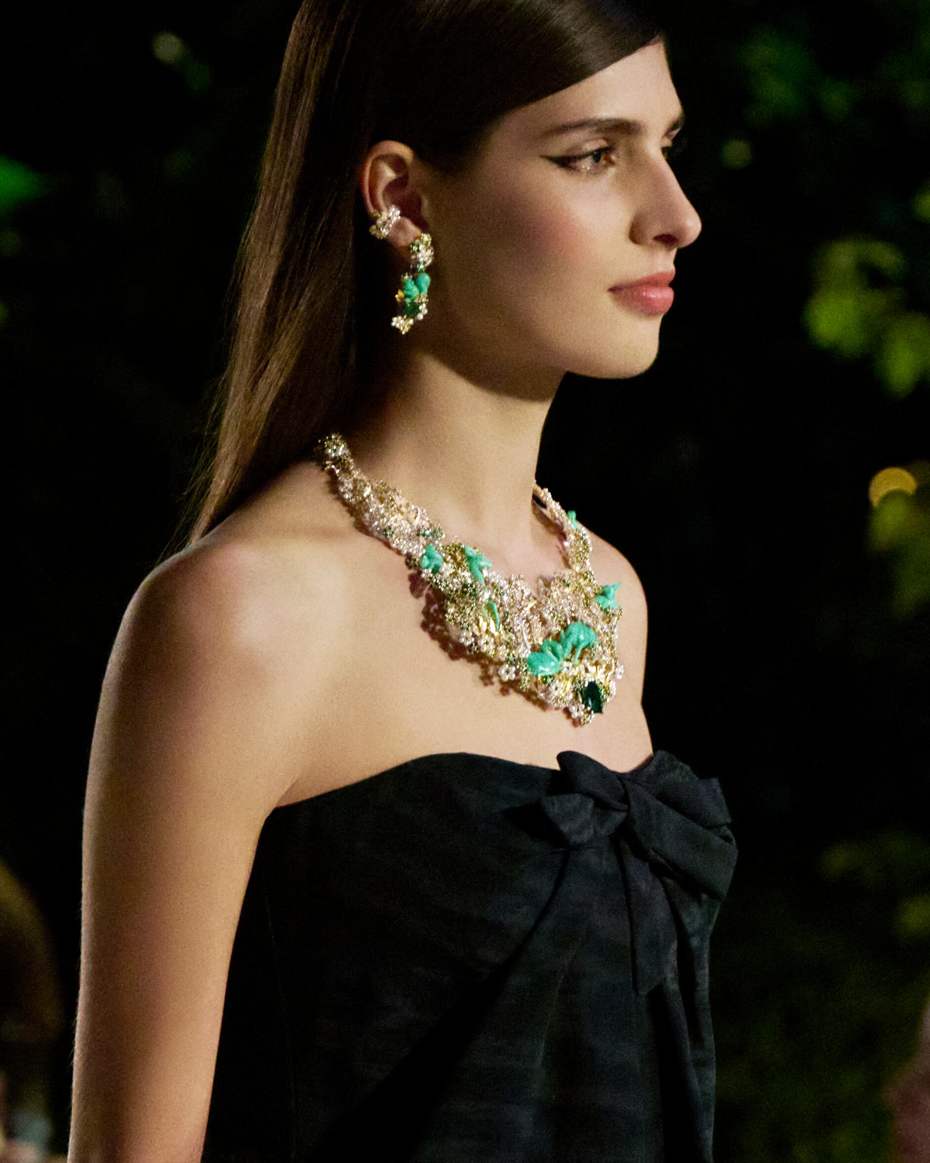 Una de las piezas de alta joyería de Dior presentadas en Florencia.