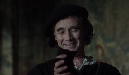 Mark Rylance como Thomas Cromwell en la serie 'Wolf Hall'