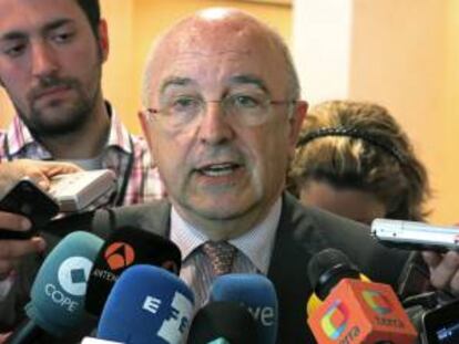 El vicepresidente de la Comisión Europea (CE) y responsable de Competencia, Joaquín Almunia. EFE/Archivo
