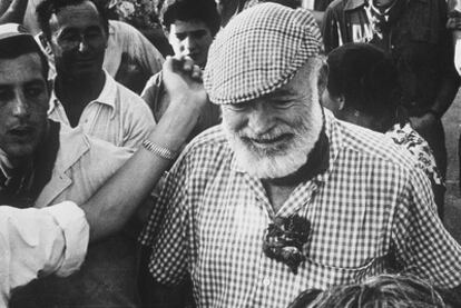 Hemingway en los Sanfermines.