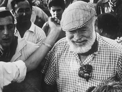 Hemingway en los Sanfermines.