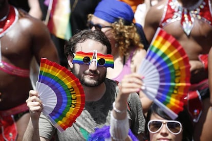 El desfile del Orgullo Gay en Tel Aviv, el pasado 9 de junio.