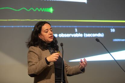 La directora del Grupo de Física Gravitacional de la Universitat de les Illes Balears, Alicia Sintes.