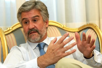 Manuel Marín, presidente del Congreso de los Diputados, en 2005.