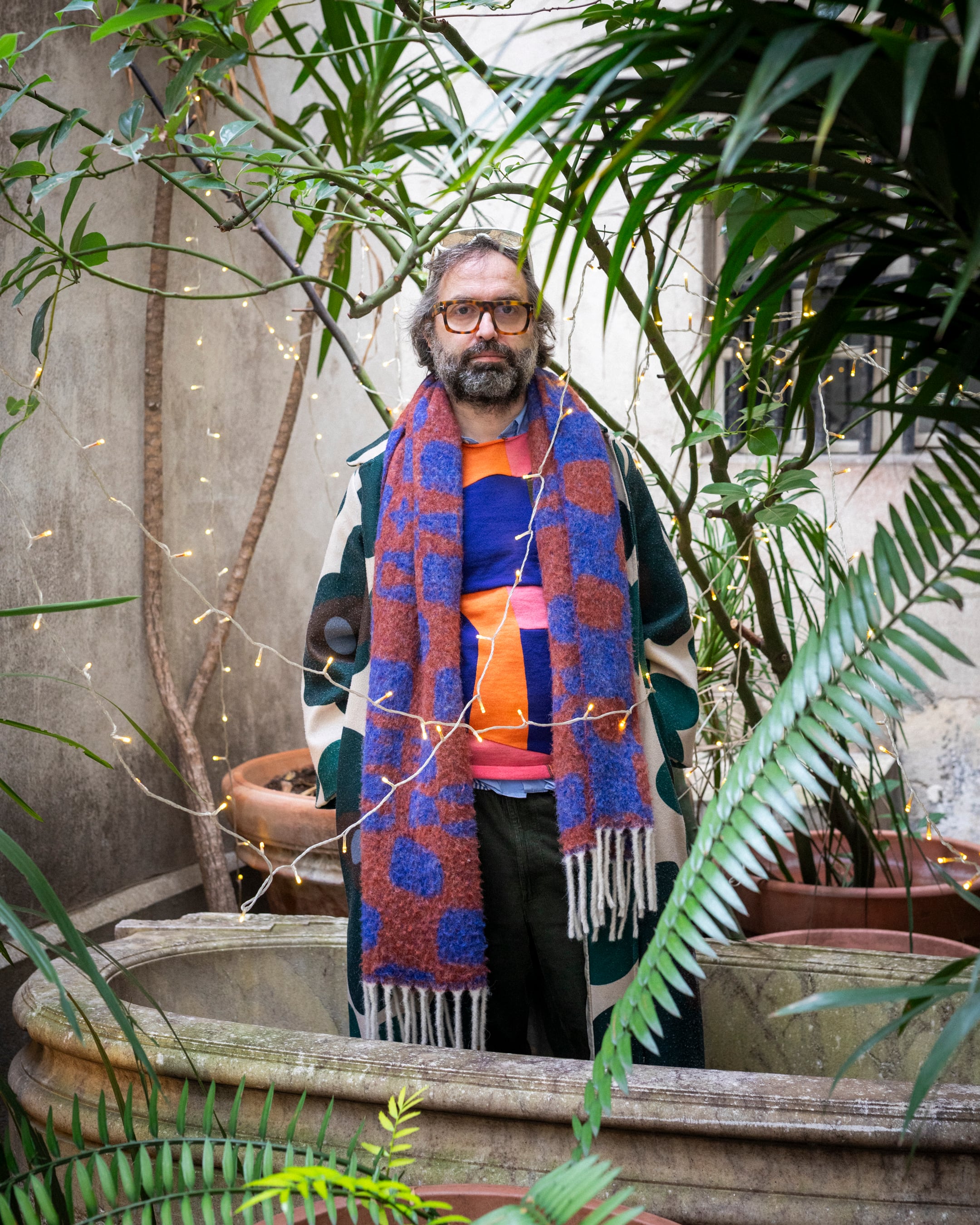 Emanuele Coccia, en la sede de la Fundación Alaïa en París, en la que el filósofo italiano ejerce como coordinador de su programa público.