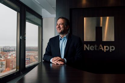 Ignacio Villalgordo, director general de NetApp en España.