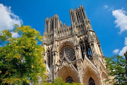 La catedral de Reims, Patrimonio Mundial de la Humanidad.