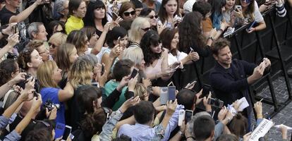 Bradley Cooper ha recibido una cálida acogida en el Festival de San Sebastián.