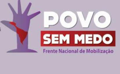 Cartaz de divulgação da nova frente da esquerda.