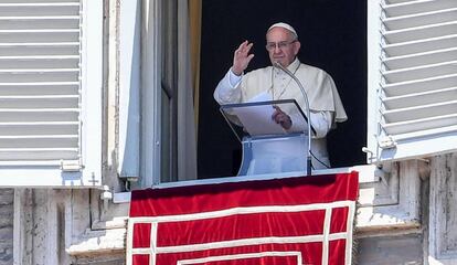 Papa Francisco en San Pedro el pasdo 30 de julio. 