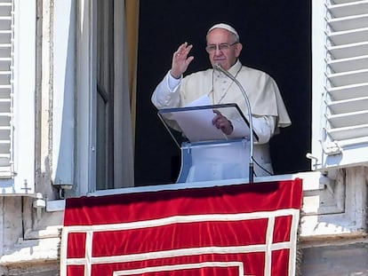 Papa Francisco en San Pedro el pasdo 30 de julio. 