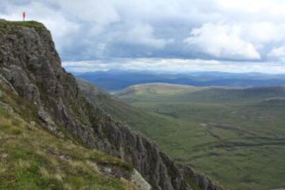 Acantilado en The Devil's Point, en el parque nacional de Cairngorms (Escocia).