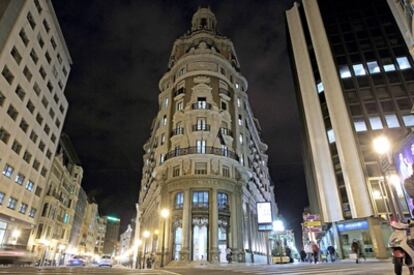 Sede central del Banco de Valencia en el centro de la ciudad.
