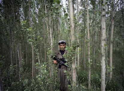 Un guerrero del PPK en el sur del Kurdistán, norte de Irak.