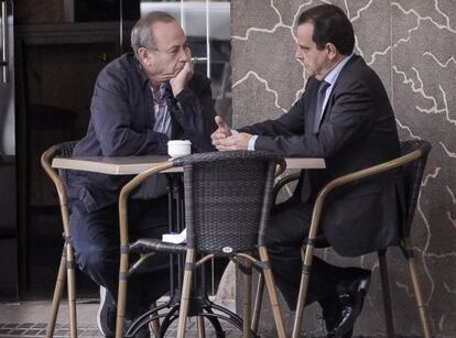 El juez José Castro (izquierda) y el fiscal Pedro Horrach.