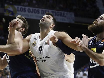 Felipe Reyes, ante el Fenerbahçe en la presente Euroliga