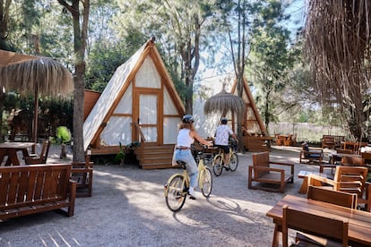 El camping de Taiga, en Almería, en una imagen cedida por la empresa.