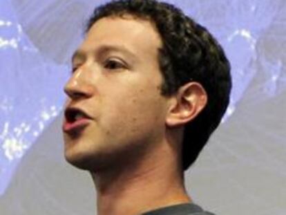 El fundador y presidente de Facebook Mark Zuckerberg