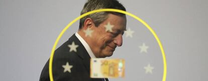 Mario Draghi, presidente del BCE