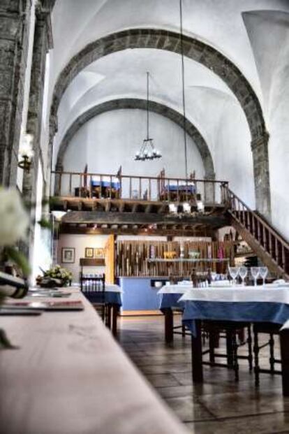 El restaurante El Cenador del Convento del hotel Don Paco.