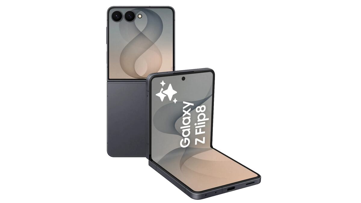 Samsung Galaxy Z Flip 8 plegable con pantalla de 6,9 pulgadas.