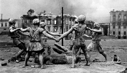 La font dels nens i el cocodril a Stalingrad el 1942.